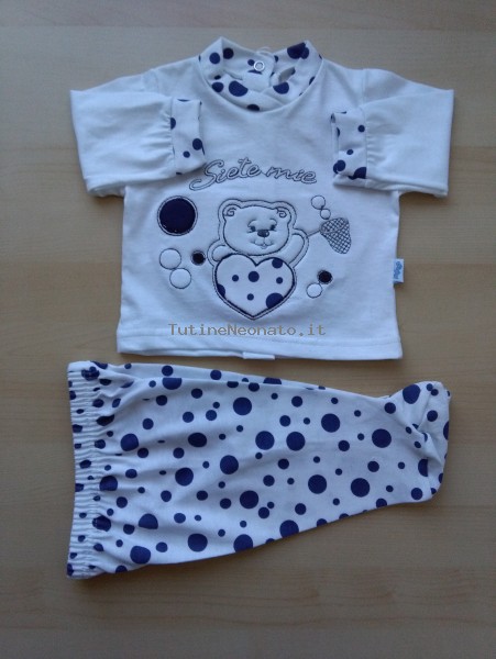 Picture baby footie cotton outfit you are mine. Colour blue, size 1-3 months Blue Size 1-3 months