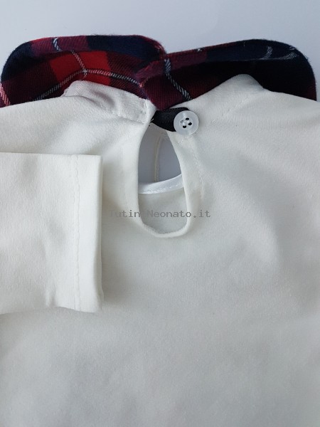 Image outfit cotton woof woof woof. Colour red, size 6-9 months 3