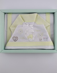Picture accompanied cotton cot little dream. Colour yellow, one size
