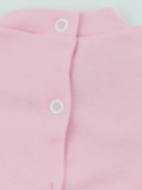 Baby footie cotton interlock picture gold dreams. Colour pink, size 0-1 month