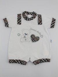 Picture baby footie straw boy sweet baby. Colour grey, size 0-1 month