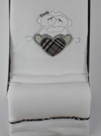 Image cover cradle in chenille tender embrace. Colour grey, one size