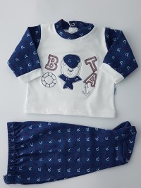 image baby outfit baby bear nostromo. Colour blue, size 1-3 months