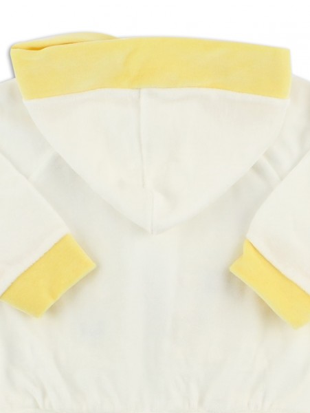 Picture Coverall Hooded Friends Bears. Colour yellow, size 3-6 months 3