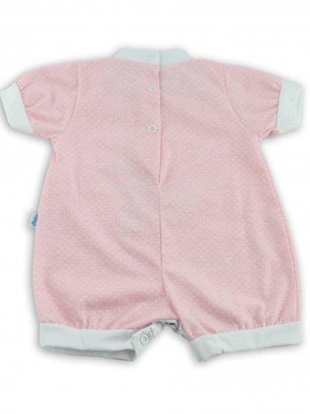 Image baby footie romper cherries. Colour pink, size 1-3 months 3