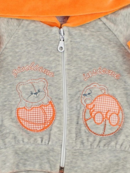 Picture hood suit let's play together. Colour orange, size 3-6 months 2