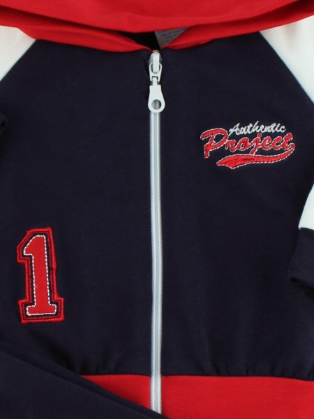 authentic hoodie sweatshirt. Colour blue, size 3-6 months 2