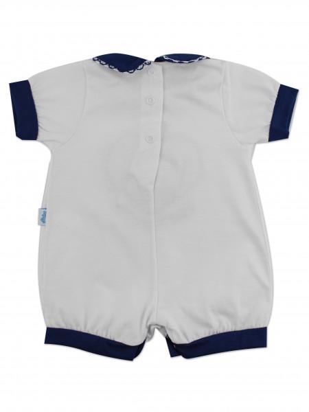baby footie break tender. Colour blue, size 00 3
