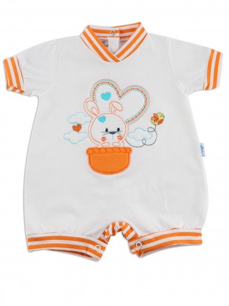 . Colour orange, size 0-1 month Orange Size 0-1 month