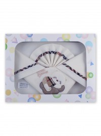 cotton layette sweet dreams cradle. Colour creamy white, one size