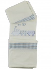 Image cover cradle in mixed wool train. Colour creamy white, one size