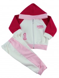 authentic hoodie sweatshirt. Colour pink, size 1-3 months