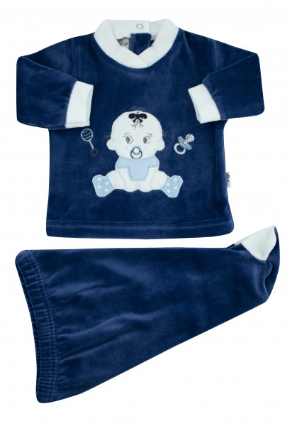 baby outfit baby sitting. Colour blue, size 1-3 months Blue Size 1-3 months