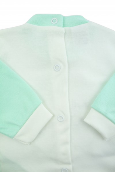 outfit x always my interlock with three bears. Colour green, size 3-6 months 2