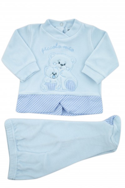 outfit small my chenille. Colour light blue, size 0-1 month Light blue Size 0-1 month