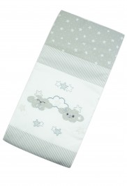 cover cradle and pram 100% cotton. Colour creamy white, one size