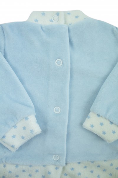 sweet friend chenille baby outfit. Colour light blue, size 3-6 months 3