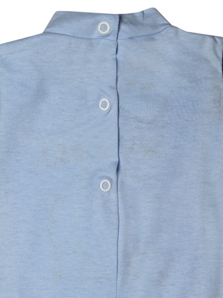 Baby footie cotton sporting jump. Colour light blue, size 3-6 months 3