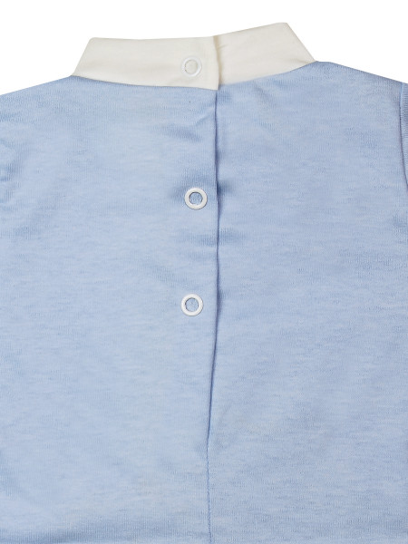 Romper hopla cotton pony. Colour light blue, size 1-3 months 3