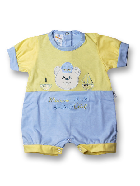 Romper marine club. Colour light blue, size 0-1 month Light blue Size 0-1 month