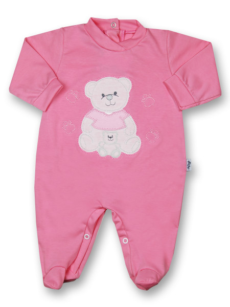 Baby footie mommy and puppy in cotton. Colour fuchsia, size 9-12 months Fuchsia Size 9-12 months