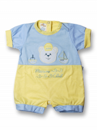 Romper marine club. Colour light blue, size 3-6 months