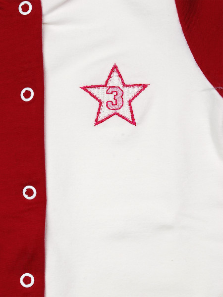 Sweatshirt N3 newborn baby suit. Colour black cherry, size 3-6 months 2