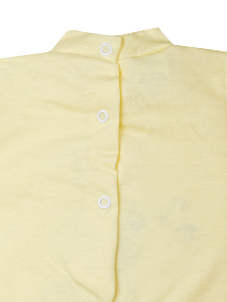 Baby Footie Baby: I'll get the baby bottle. Colour yellow, size 3-6 months 3