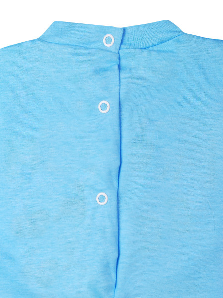 Baby footie baby freedom in cotton, color. Colour turquoise, size 0-3 months 3