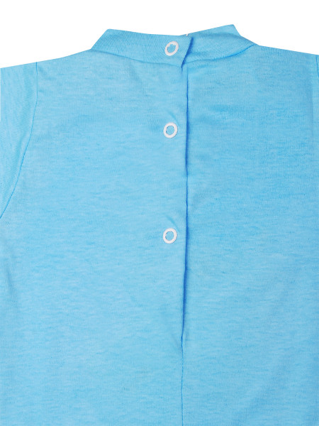 Baby Footie Baby: I'll get the baby bottle. Colour turquoise, size 6-9 months 3