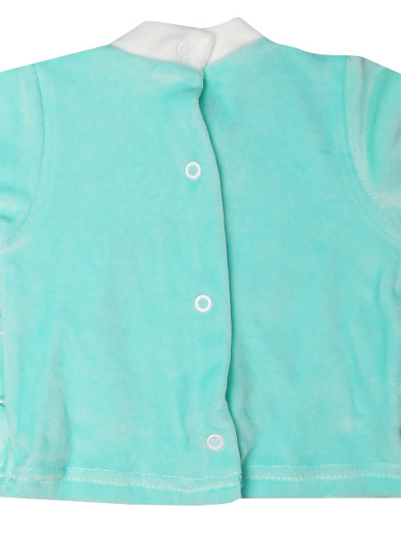 Baby outfit 2 pcs Baby rabbit & car. Colour green, size 1-3 months 3