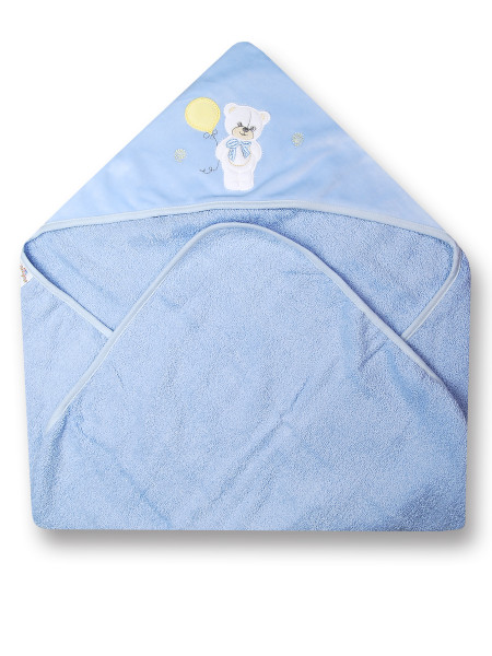 Balloon sponge balloon triangle bathrobe teddy. Colour light blue, one size Light blue One size