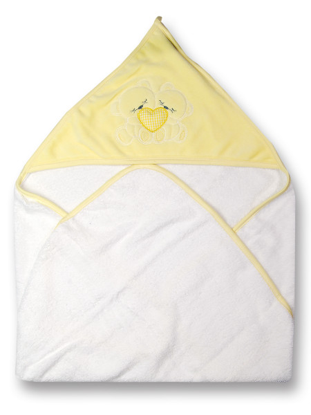 bathrobe triangle sweet hug. Colour yellow, one size Yellow One size