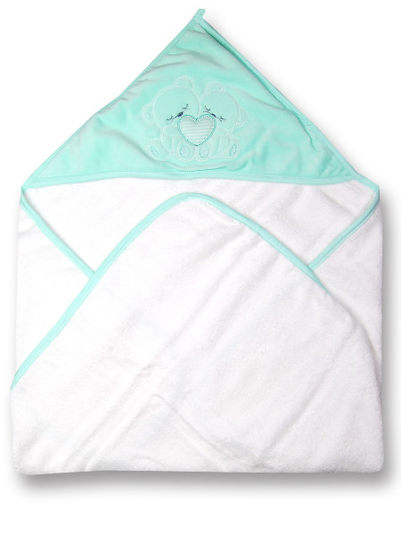 bathrobe triangle sweet hug. Colour green, one size Green One size