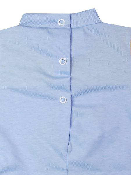 romper baby bear cotton painter. Colour light blue, size 0-1 month 3