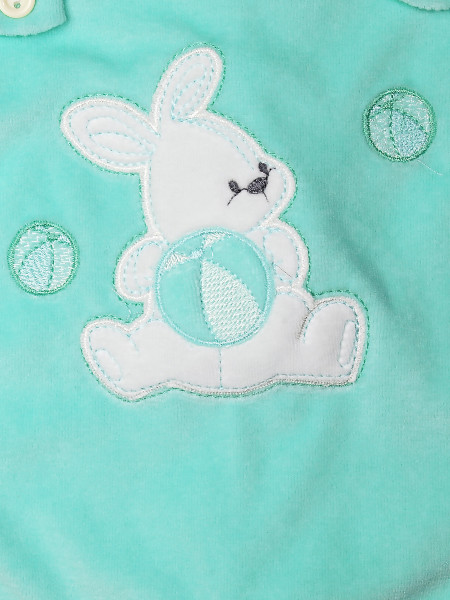 . Colour green, size 0-1 month 2