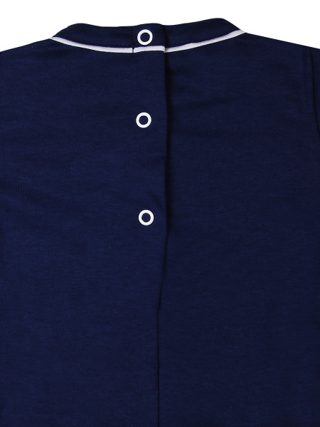 baby footie romper baby marins sailing. Colour blue, size 3-6 months 3