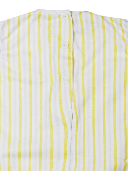 romper cotton colored stripes. Colour yellow, size 3-6 months 3