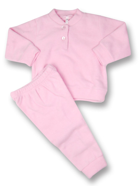 outfit 2 pieces chenille bedside table. Colour pink, size 3-6 months Pink Size 3-6 months