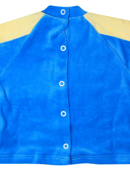 baby outfit baby outfit play team. Colour royal blue, size 9-12 months 3