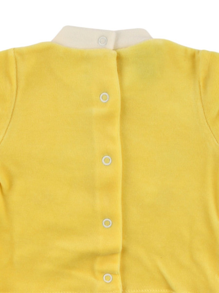 Baby outfit Baby in chenille. Baby outfit Bear with stars. Colour yellow, size 3-6 months 4