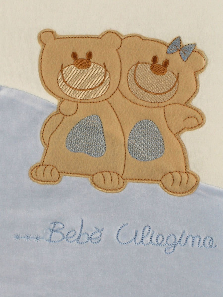 baby cover for chenille cradle, little friends. Colour light blue, one size 2