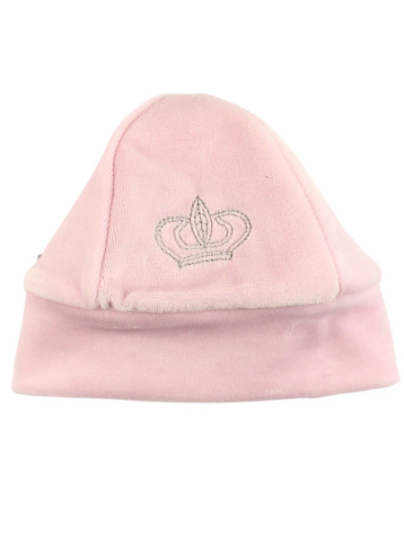 chenille hat. royal crown hair. Colour pink, one size 2