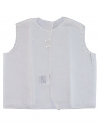 good luck birth cotton shirt. bonne chance shirt. Colour white, one size