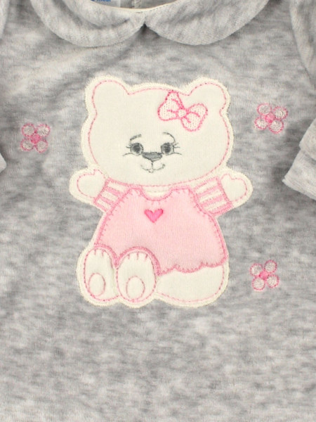 chenille baby dress with flounce. Hello Kitty. Colour grey, size 3-6 months 2