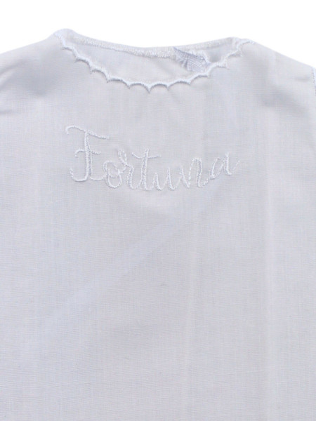 cotton lucky blouse birth. lucky blouse. Colour white, one size 2