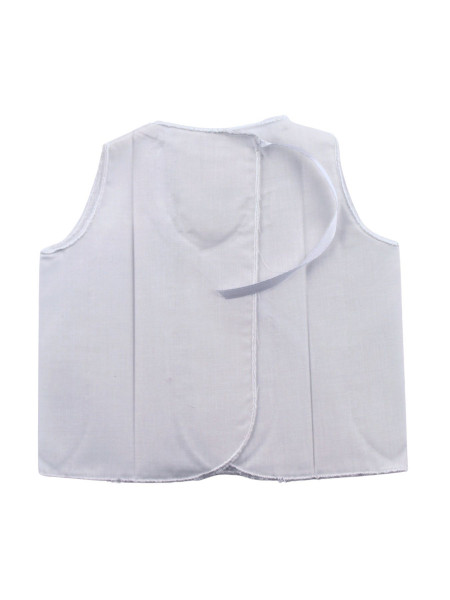 cotton lucky blouse birth. lucky blouse. Colour white, one size 3