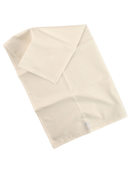 Newborn baby outfit in chenille and cotton, made in Italy. Colour white, one size 8