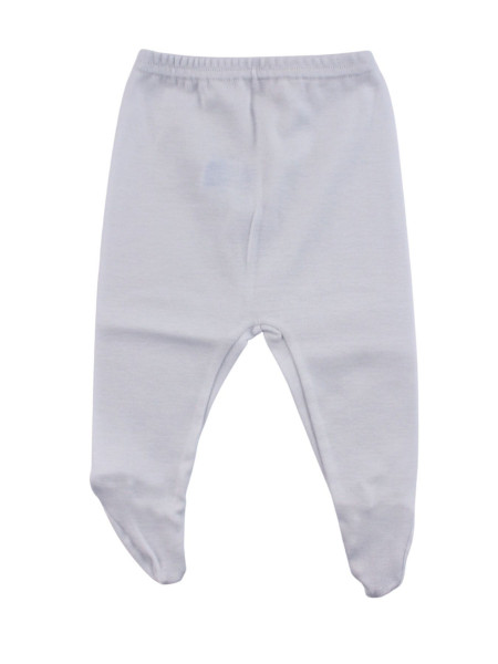 Newborn baby outfit in chenille and cotton, made in Italy. Colour white, one size 10