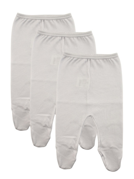 newborn baby cotton plush knickers. Colour white, size 3-6 months